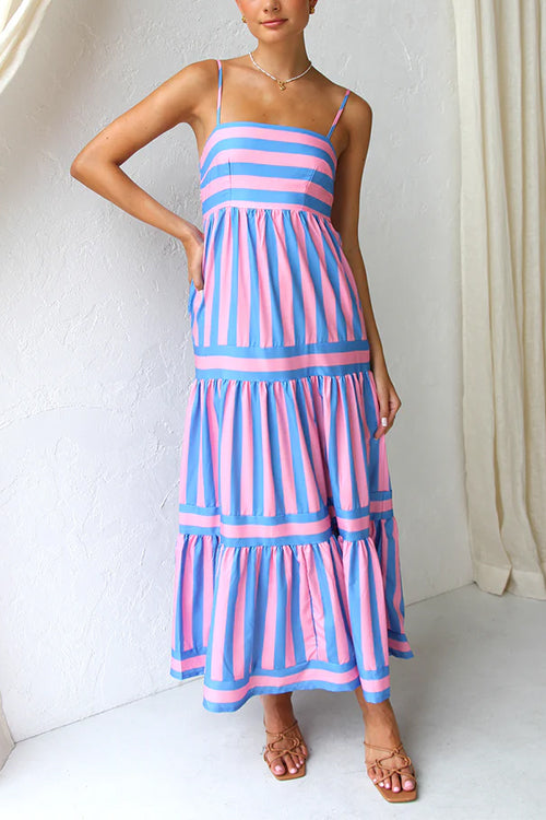 Evelisse - Chic Striped Sundress