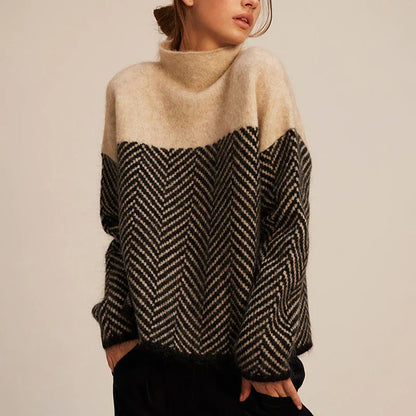 Zaria™ - Luxe Chevron Sweater