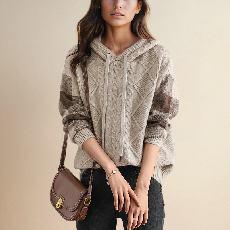 Valeria™ - Stylish Cable Knit Sweater