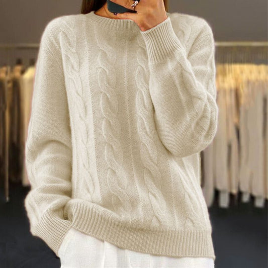 Chantal™ - Luxe Cable Knit Sweater